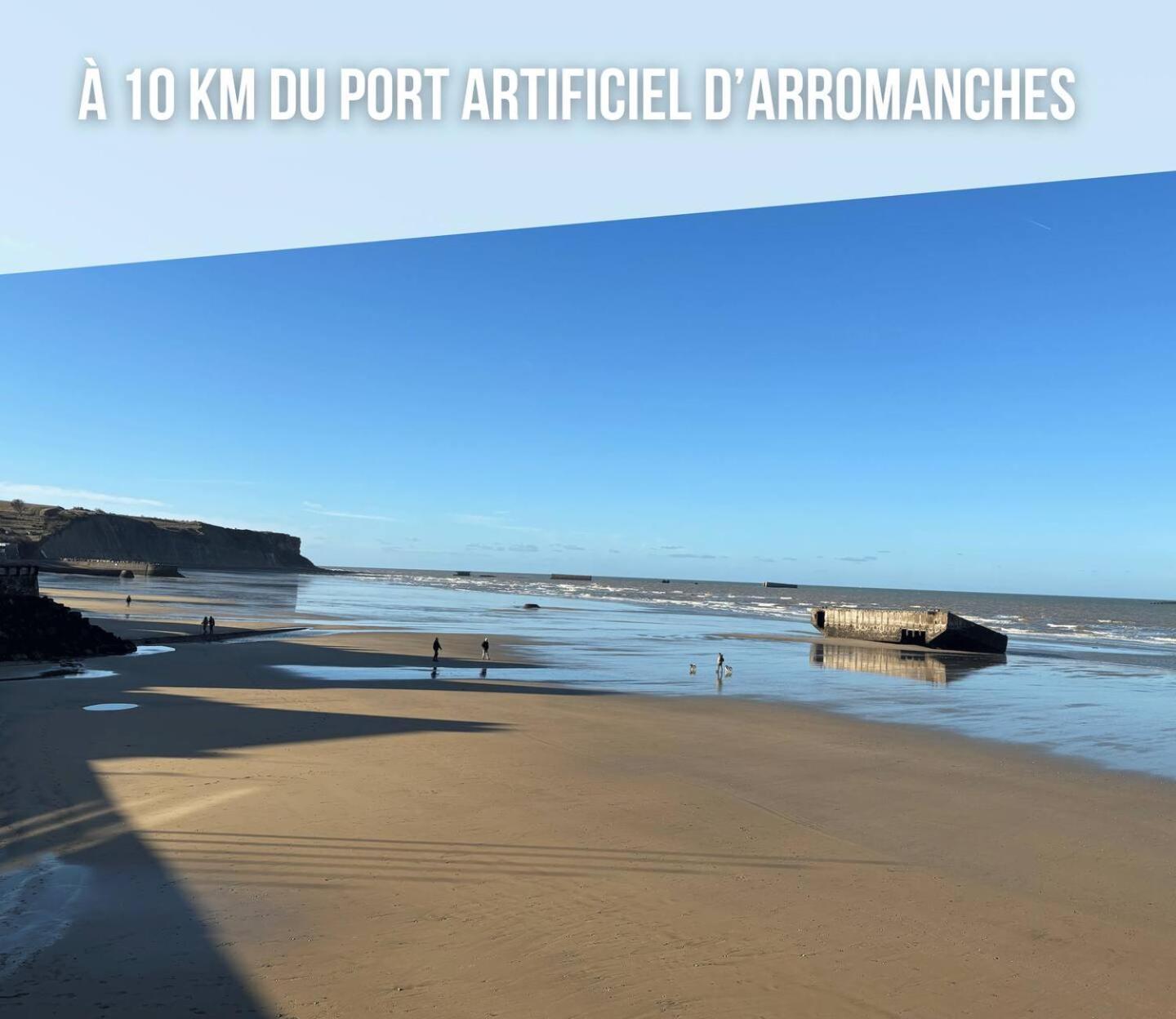 Les Remparts Apt Spacieux 1 Er Etage Renove Joliment Decore Bien Equipe Plein Centre Bayeux Proche Plages Du Debarquement Parking Gratuit A Proximite Bagian luar foto